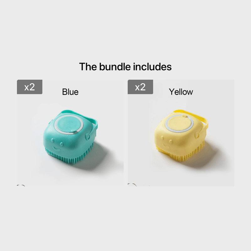 Soft Pet Shampoo Brush