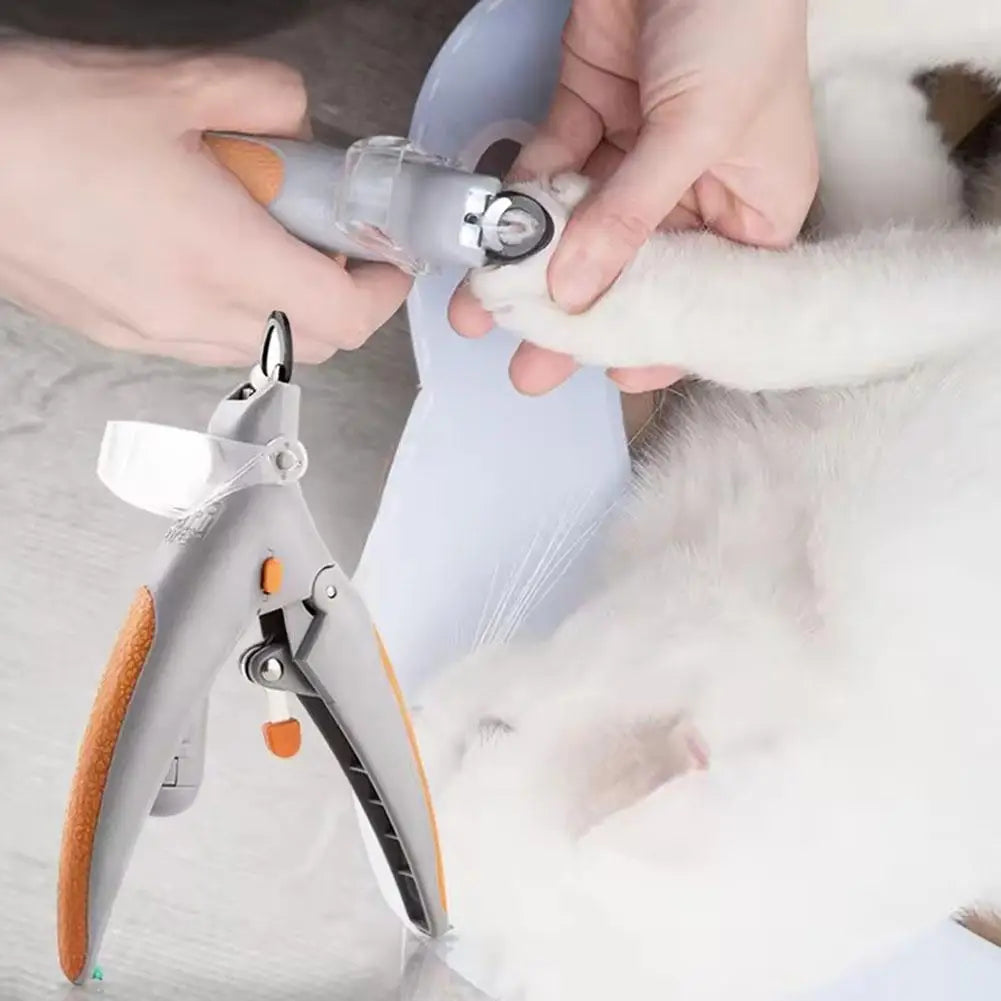 Professional Pet Nail Clippers with Led Light Pet Claw Grooming Scissors for Dogs Cats Small Animals Paw Nail Trimmer Pet Supply