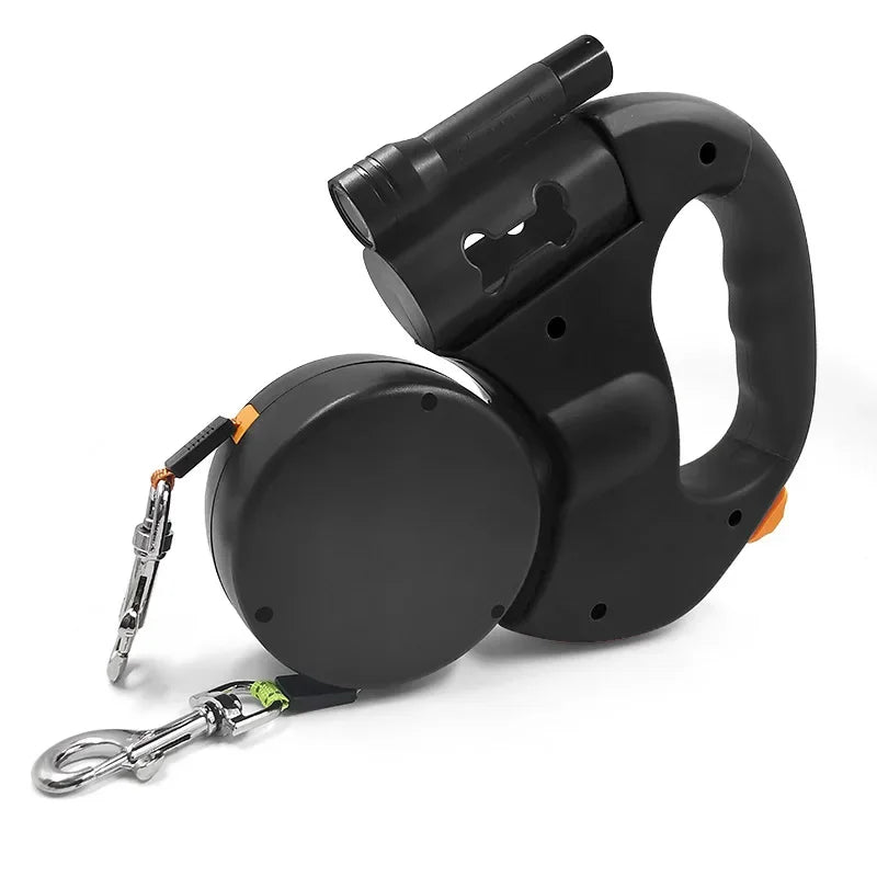 Dual-End Retractable Pet Leash