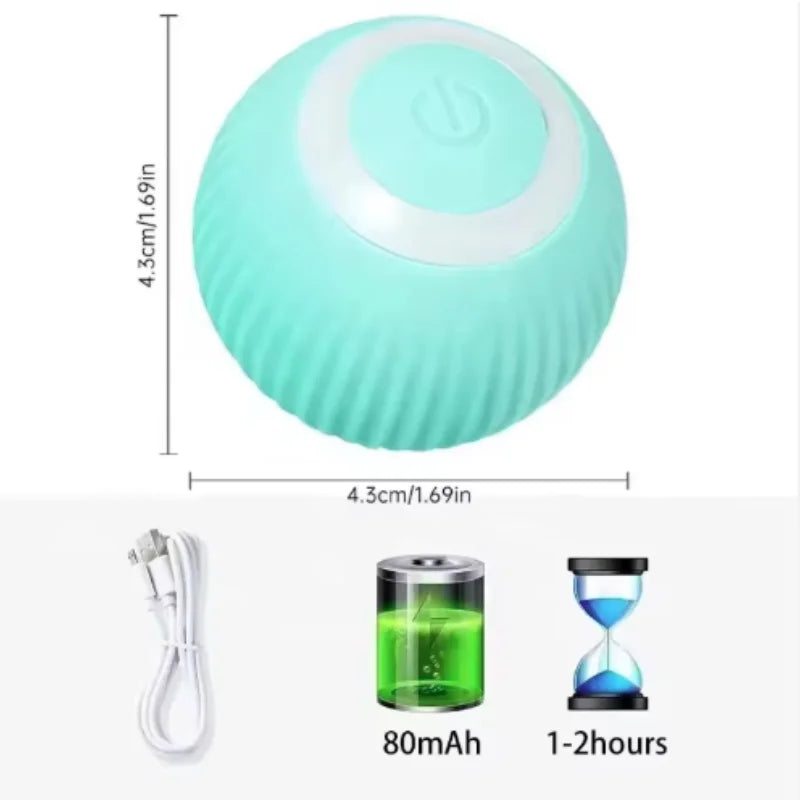 Smart Rolling Cat Toy