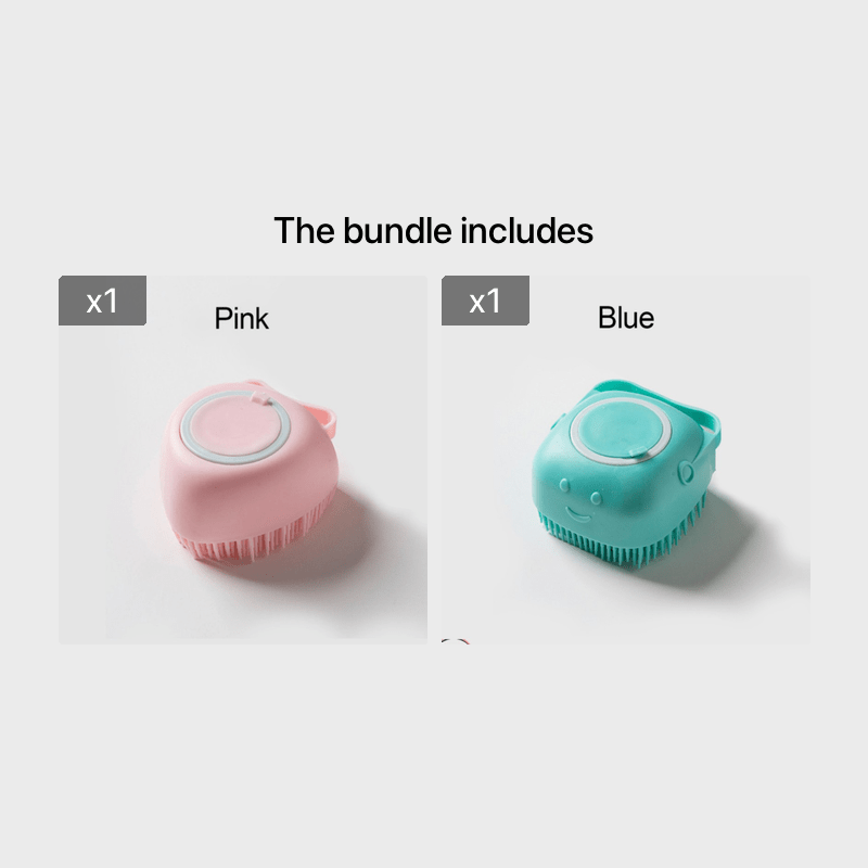 Soft Pet Shampoo Brush