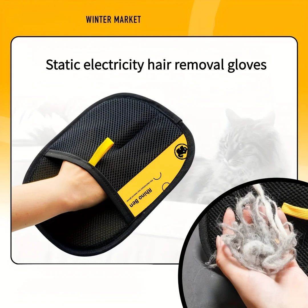 Double-Sided Pet Hair Gloves