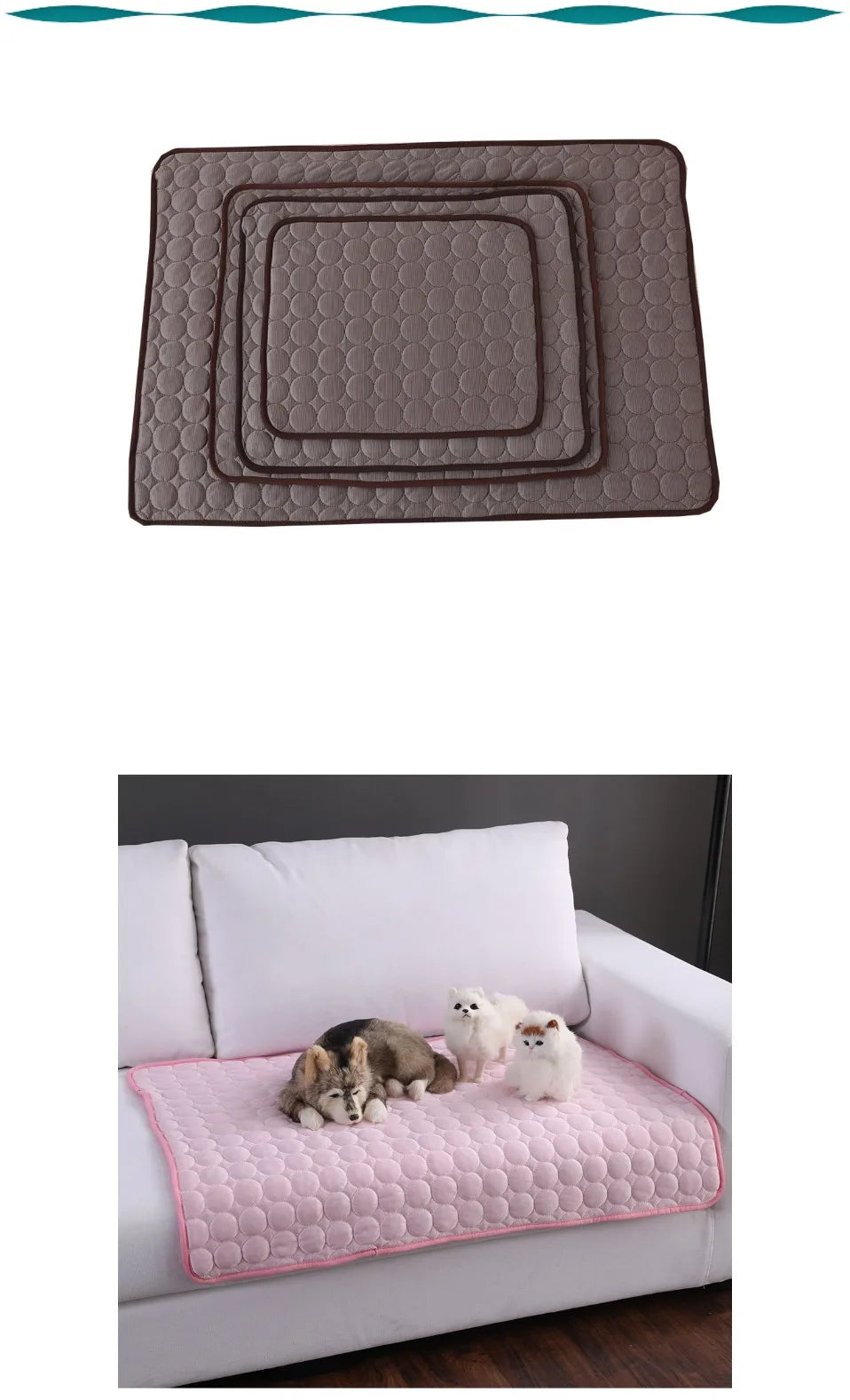 Title: Extra Large Cooling Pet Mat