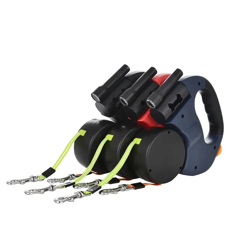 Dual-End Retractable Pet Leash