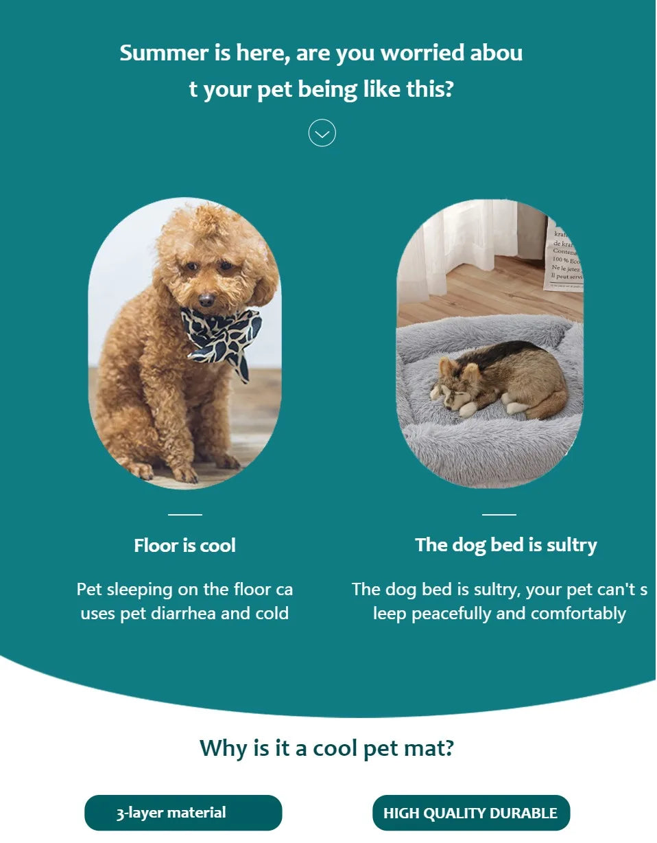 Title: Extra Large Cooling Pet Mat