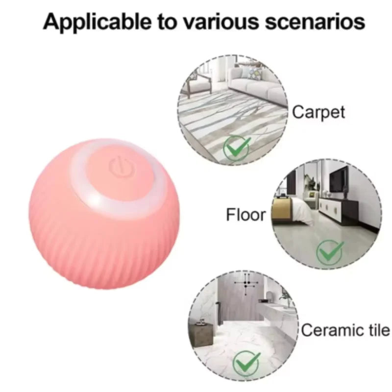 Smart Rolling Cat Toy