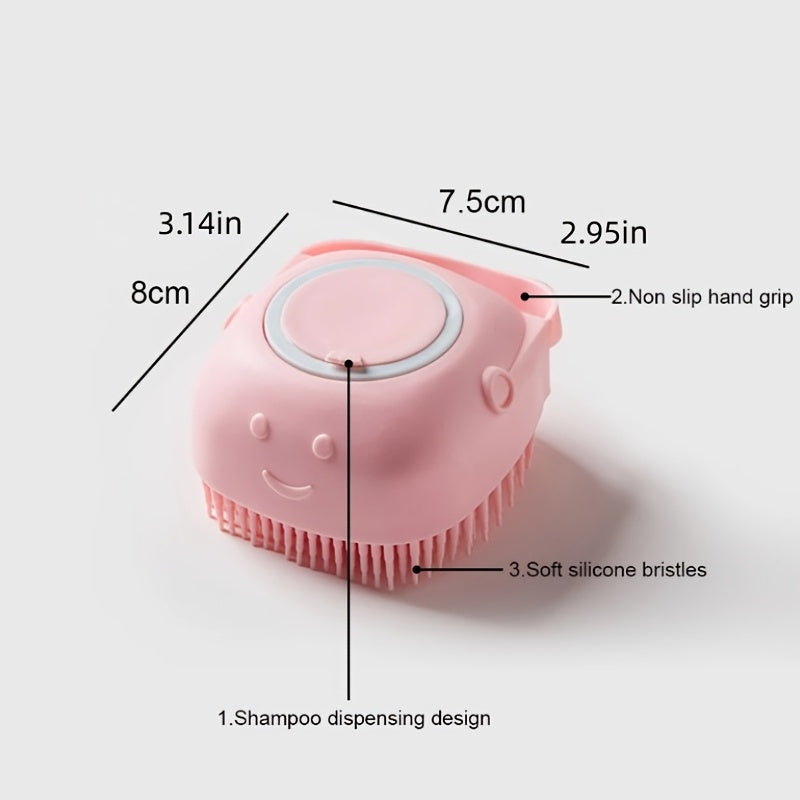 Soft Pet Shampoo Brush