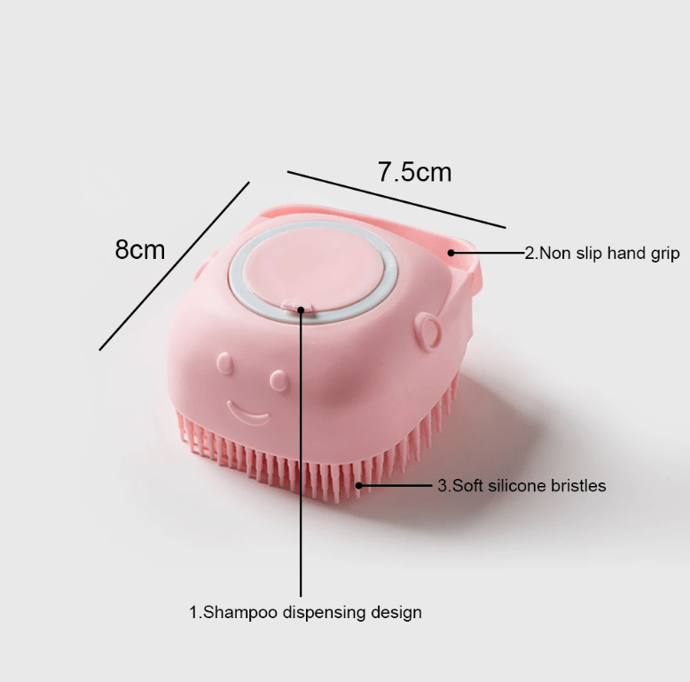 Soft Pet Shampoo Brush