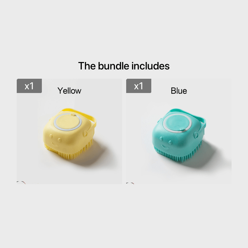 Soft Pet Shampoo Brush