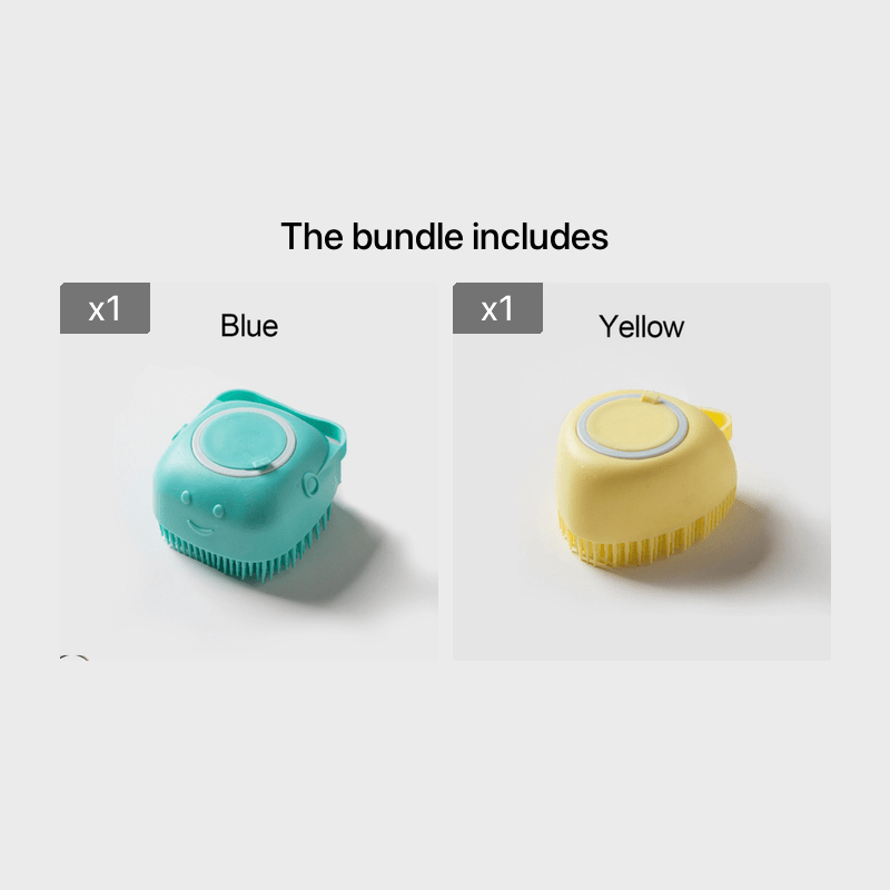 Soft Pet Shampoo Brush